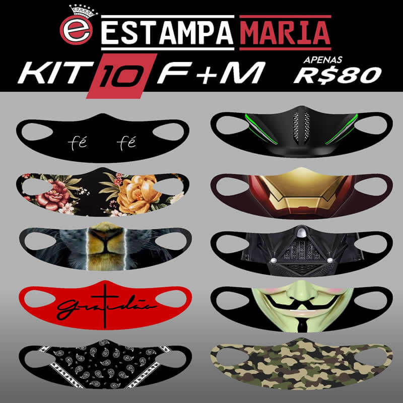 Máscaras personalizadas Covid-19